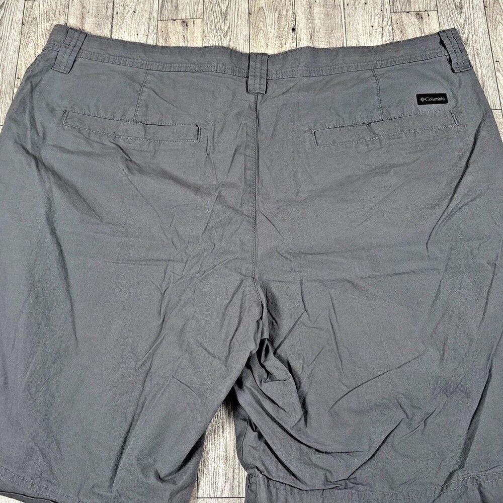 Columbia Performance Shorts Mens Sz 38 X 9 Grey Golfing Fishing Travel Hiking